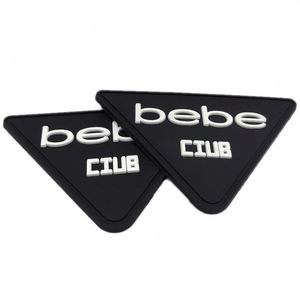 Patch en caoutchouc souple personnalisé avec logo et nom privé, badge en PVC 3D en silicone - Product Image 1