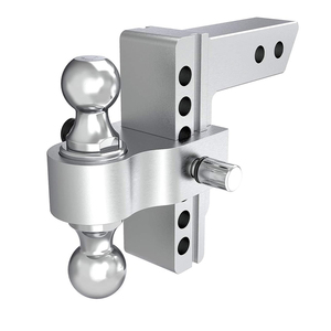 Soporte de <span class=keywords><strong>Bola</strong></span> para <span class=keywords><strong>Remolque</strong></span> Ajustable, Compatible con Receptor de 2 Pulgadas, Combinación de 2 y 2-5/16 Pulgadas, Vástago de Aluminio Forjado, Descenso/Elevación de 6 Pulgadas - Product Image 4