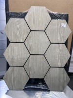 Panneaux acoustiques ignifuges écologiques - Décorations insonorisantes de formes spéciales pour améliorer la réduction du bruit et l'esthétique de la maison/bureau/studio