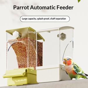 Nuevo Comedero Automático para Loros, Dispensador de Comida Antisalpicaduras con Separador de Cáscaras para Periquitos y Agapornis - Product Image 2