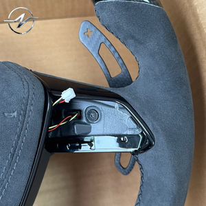 Volante Personalizado de Fibra de Carbono y Cuero para <span class=keywords><strong>Audi</strong></span> R8 Q5 Q5 2019 Rs6 C7 A5 A5 2013 A3 8y 8v <span class=keywords><strong>A6</strong></span> <span class=keywords><strong>2017</strong></span> Tt 8n 2016 2015 S5 - Product Image 2