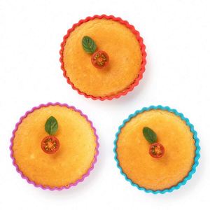 Molde Redondo de Silicona para Pastel de 12 cm, Moldes para Hornear, Bandeja de Silicona para Repostería, Molde Redondo de Silicona para Pastel - Product Image 2