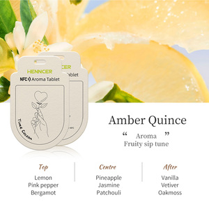 Tarjeta Aromática NFC Mini con Activación Táctil, RFID y NTAG215, Aroma Duradero, Resistente al Agua, Ecológica, para Uso en Hoteles, con Frases Motivacionales - Product Image 1