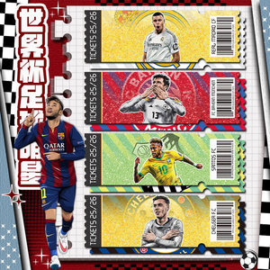 Imán de Acrílico Personalizado para Refrigerador con Diseño de Boleto, Recuerdo, Regalo Personalizado para Navidad, Decoraciones de Boda, para Estrellas de Fútbol - Product Image 2