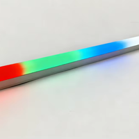 Lumière de course RGB DMXW Pixel prend en charge le dégradé 20*18mm Étanche Extérieur Néon Convient aux grandes façades de centres commerciaux