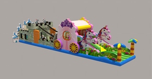 Najlepszy nadmuchiwany Tor przeszkod DO wynajmu na festiwale I imprezy - Product Image 3