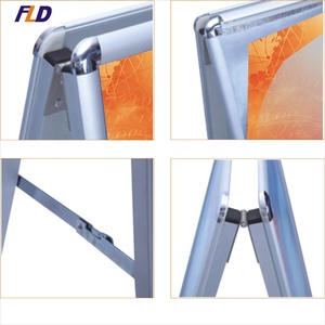 Soporte de aluminio con marco a presión, expositor de póster de doble cara - Product Image 2