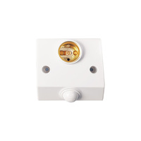 Vis E27 à 360 degrés support de lampe monté en surface capteur radar micro-ondes induction 110V 220V capteur de mouvement prise de lampe automatique