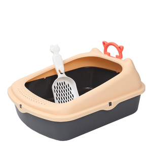 Lettiera <span class=keywords><strong>per</strong></span> Gatti Grande in Plastica con <span class=keywords><strong>Recinzione</strong></span> Alta, Design Anti-Schizzi, Ecologica, Capacità 10kg, Paletta Gratuita, Vendita all'Ingrosso - Product Image 4