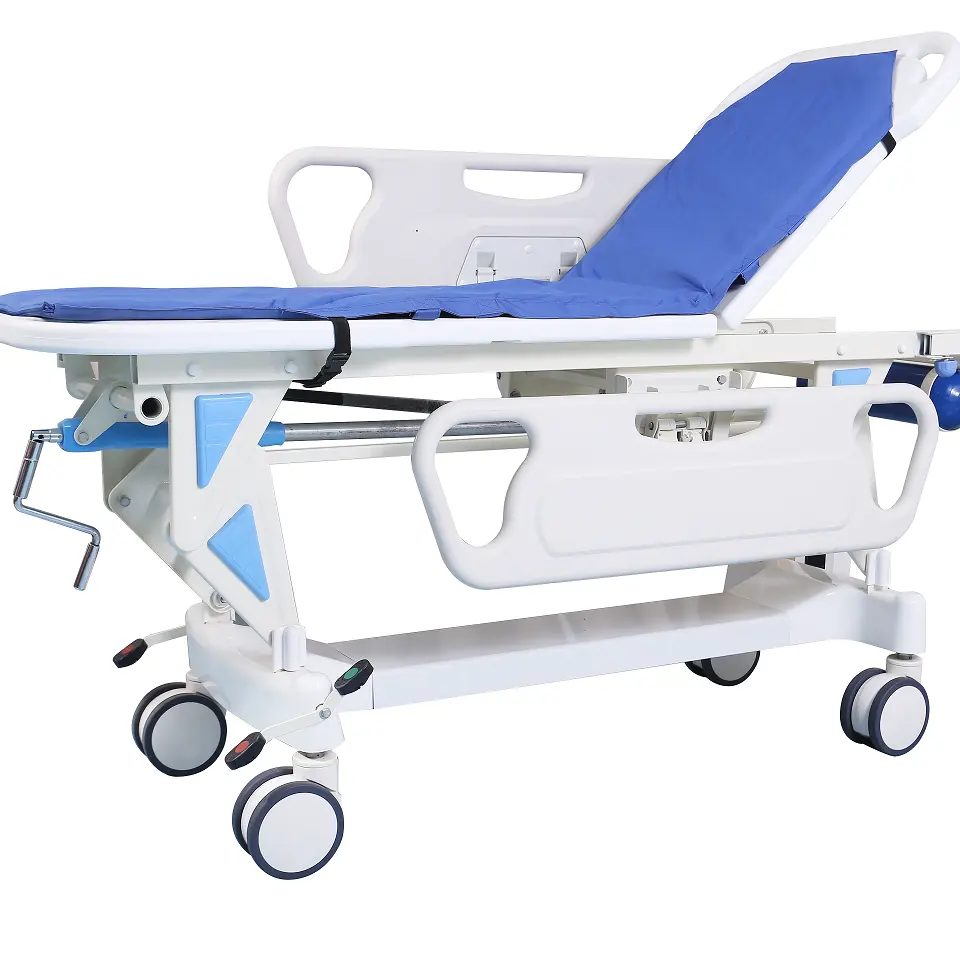patient transport stretcher Medical transfer vehicle transfer trolley Car transport hospital bed