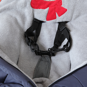 Cochecito ligero <span class=keywords><strong>de</strong></span> algodón orgánico para bebé, saco <span class=keywords><strong>de</strong></span> <span class=keywords><strong>dormir</strong></span> con forro <span class=keywords><strong>polar</strong></span> interior, para invierno - Product Image 4