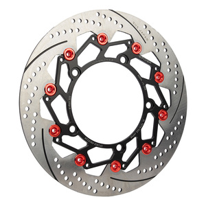 Adaptateur d'étrier de frein à disque flottant en aluminium modifié pour roue avant Code 300MM pour <span class=keywords><strong>Yamaha</strong></span> XMAX300 Condition Nouveau - Product Image 2