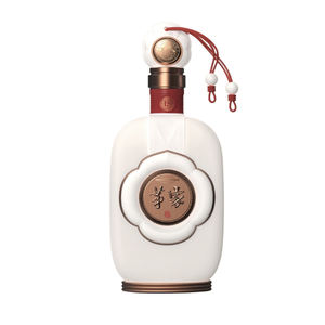 500ml Bouteille en verre de liqueur blanche de couleur personnalisée Bouteille en verre de conception antique d'<span class=keywords><strong>alcool</strong></span> <span class=keywords><strong>Baijiu</strong></span> <span class=keywords><strong>chinois</strong></span> - Product Image 3