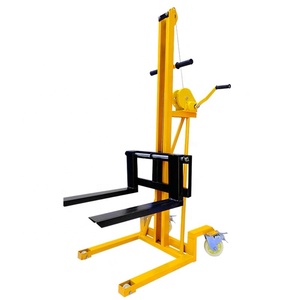יד מופעל מרים כננת ידנית <span class=keywords><strong>Stacker</strong></span> ידנית מיני מלגזה - Product Image 1