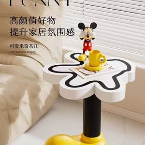 Table basse en bambou Mickey Mouse, mobile, pour salon, compagnon de canapé, décoration créative pour la maison, design contemporain - Product Image 2