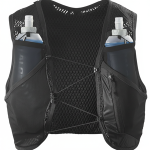 Gilet Idratazione e Portaoggetti Unisex Active Skin 4 Modello LC12603-P per Corsa con Borracce da 500ml Incluse - Product Image 3