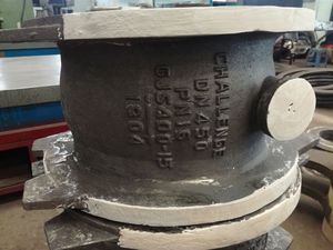 วาล์วกันกลับแบบดิสก์เอียงได้ DN300 พร้อมตัวถ่วงน้ำหนัก - Product Image 5