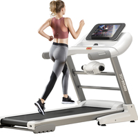 Tapis roulant électrique YPOO avec tv tapis roulant pliable compact tapis roulant de bonne qualité à usage domestique avec YPOOFIT APP
