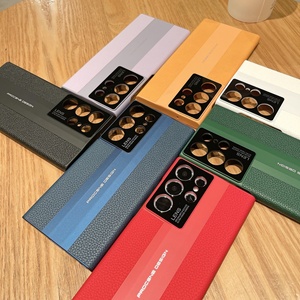 Thay Đổi Thứ Hai Siêu Chạy Porsche Giả Da Trường Hợp Điện Thoại Đối Với Samsung S23 Siêu Chống-Mù<span class=keywords><strong>a</strong></span> Thu Di Động Bao Gồm - Product Image 2