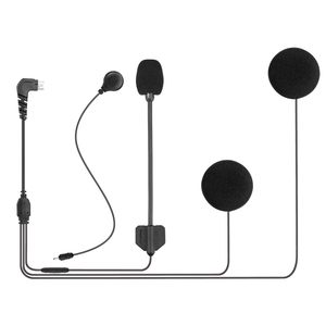 FreedConn-Auriculares con Bluetooth para casco de motocicleta, intercomunicador de grupo de 1200 metros para 4-6 conductores, para compartir música - Product Image 3