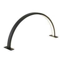 Lampes de bureau à ongles avec logo personnalisé Lampe circulaire en forme de croissant Lampe de bureau en forme de demi-lune pour manucure Tatouage