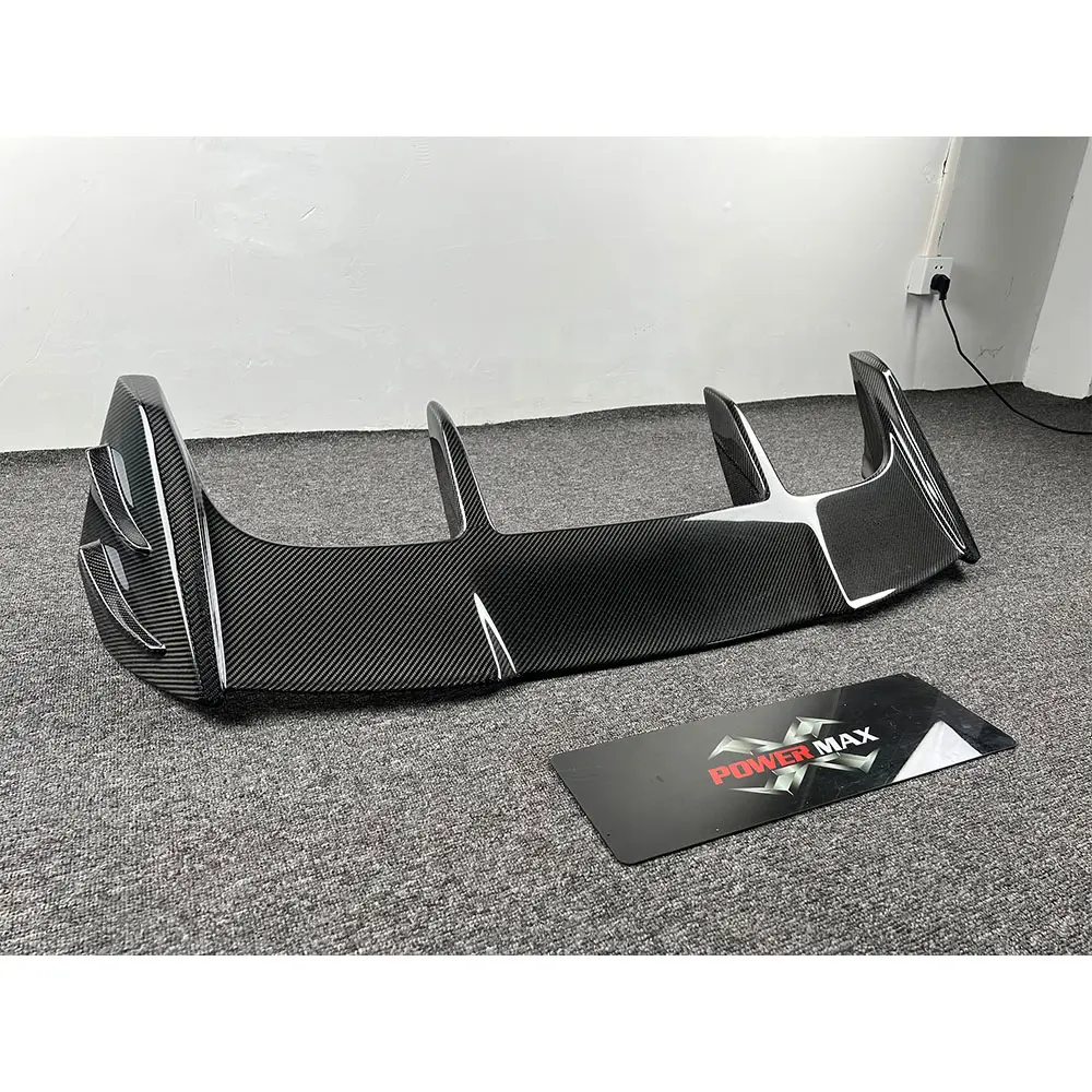 Aileron de toit arrière en fibre de carbone de style T pour aile arrière Toyota GR Yaris