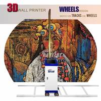 Cina Wallpen 3D UV vertikal mesin lukisan dinding gambar langsung ke dinding Printer