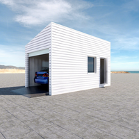 DXH Panneau sandwich portable personnalisé Hangar de stockage préfabriqué Conteneur Garage voiture Carbarn Designs modernes Carport d House