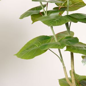 <span class=keywords><strong>Planta</strong></span> Artificial <span class=keywords><strong>de</strong></span> Ficus con Hojas en Forma <span class=keywords><strong>de</strong></span> Corazón, <span class=keywords><strong>Planta</strong></span> Artificial en Maceta para Decoración del Hogar, Oficina, Jardín, Decoración del Hogar, Plantas Artificiales - Product Image 2