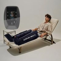 2024 nouvelle Compression pneumatique Led écran tactile gonflage professionnel Air Compression jambe bottes de récupération musculaire