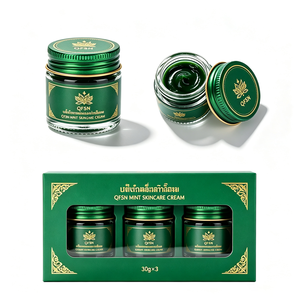 Crème Rafraîchissante à la Menthe, <span class=keywords><strong>Baume</strong></span> Apaisant Botanique pour Massage, Pommade Portable Quotidienne pour Soin Relaxant de la Peau - Product Image 6