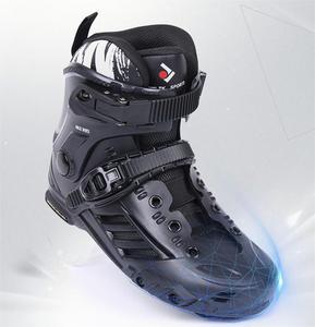 Giày trượt patin tốc độ chuyên nghiệp cao cấp EACH dành cho người lớn, khung nhôm 110mm, bánh xe PU, kèm đồ bảo hộ - Product Image 5