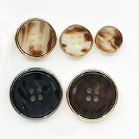Produksi Profesional Grosir Dalam Stok Resin Kemeja Kancing Jahit 4 Lubang Kemeja Pria Setelan Tombol Resin