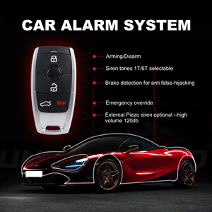 Sistema de Alarma para Automóvil, Sistema Inalámbrico de Seguridad para Automóvil, Inmovilizadores de Motor Antirrobo - Product Image 2