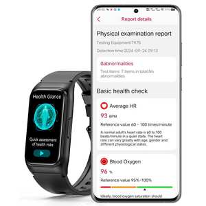 Bracelet intelligent de suivi de la santé familiale, de la forme physique, étanche, Android IOS, télécommande, pour hommes et femmes - Product Image 2