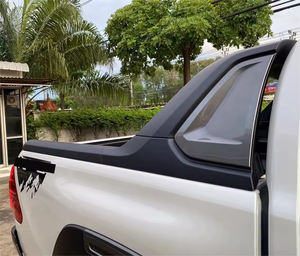Toyota hilux accesorios Abs Sport Bar para Hilux Rocco 2018 <span class=keywords><strong>Pick</strong></span> <span class=keywords><strong>Up</strong></span> 4x4 accesorios nuevo diseño hilux trasero Sport Bar spoiler - Product Image 3