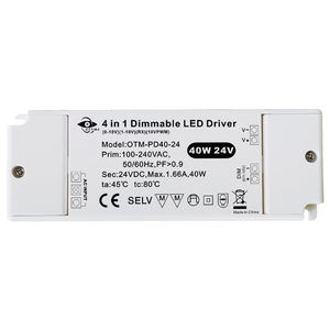 Ce 24V 40W 4 In 1 Dimbaar 0-10V/1-10V/10V <span class=keywords><strong>Pwm</strong></span>/Potentiometer <span class=keywords><strong>Led</strong></span> Dimbare Driver - Product Image 2
