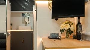 Úc 16ft Pop <span class=keywords><strong>Top</strong></span> Caravan lai cắm trại Đoàn Lữ Hành foy bán - Product Image 6