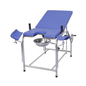 เตียงตรวจโรคราคาประหยัด ทำจากสแตนเลส สำหรับตรวจสูตินรีเวช - Product Image 3
