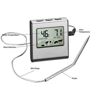 Thermomètre de cuisson numérique professionnel pour viande de barbecue et four, avec sonde et minuterie, pour la cuisine et les aliments - Product Image 5