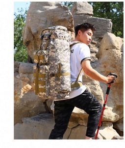 Muestra gratuita Mochila de montañismo multifuncional de nuevo estilo 600d, mochila grande para acampar al aire libre de 60l - Product Image 6