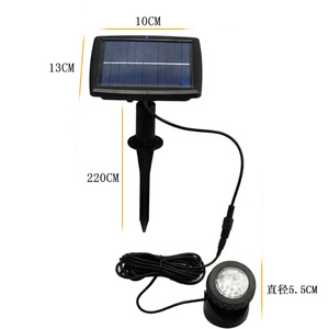 Projecteur solaire mené extérieur imperméable de jardin de conception neuve d'arbre de vente chaude utilisé dans le patio de parc de pelouse - Product Image 1