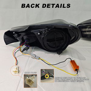 Fanali posteriori SINDAR stile <span class=keywords><strong>Ferrari</strong></span> per Toyota GT86, Toyota 86 e Subaru BRZ 86 2012-2021, luci posteriori a LED RGB 12-21 - Product Image 5
