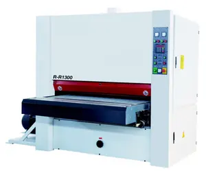 600Mm 1000Mm 1300Mm Công Nghiệp Nặng Mdf Veneer Gỗ Ván Ép Chế Biến Gỗ Trống Rộng Vành Đai Sander Sanding Máy Đánh Bóng