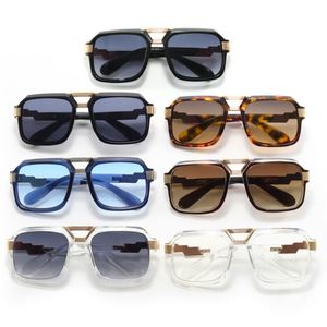 Gafas de Sol de Piloto Cuadradas con Logotipo Personalizado, Estilo Vintage 2025, Montura Grande, Protección UV400, para Hombre y Mujer - Product Image 6