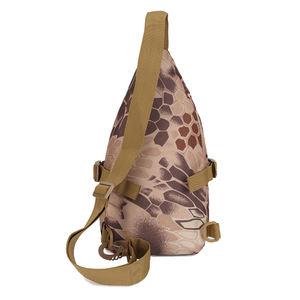 Bolso Táctico de Pecho para Hombre, Diseño Python, Color Caqui, Impermeable, para Actividades al Aire Libre - Product Image 3