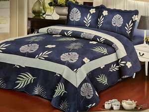 Juego de cama al por mayor, bolsa de <span class=keywords><strong>plástico</strong></span> para colcha de 3 piezas, juego de colcha tamaño king, funda de edredón de retazos - Product Image 6