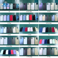 Coque arrière et touches latérales pour iPhone, pour modèles 6, 6S, 7, 8 Plus, X, XR, XS, 11 Pro Max, 12 Mini, 12 Pro, 13
