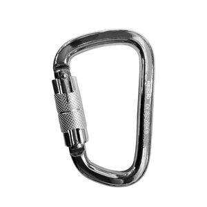 45kn स्टील कारबिनर स्वचालित लॉक उच्च ऊंचाई वाले कार्य सुरक्षा लॉक - Product Image 6
