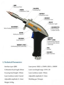 Máquina de Soldadura Láser de <span class=keywords><strong>Fibra</strong></span> Refrigerada por Aire Integrada para Soldadura de Precisión de Cobre y Latón, Automática, Digital, Fácil de Operar, Nueva - Product Image 6